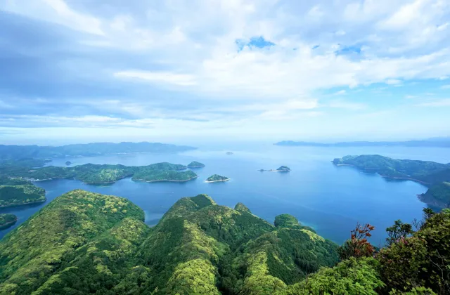 山頂からの眺め
