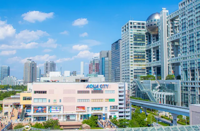 フジテレビとAQUA CITY