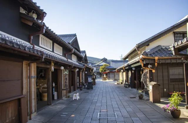 おはらい町の情緒ある街並み